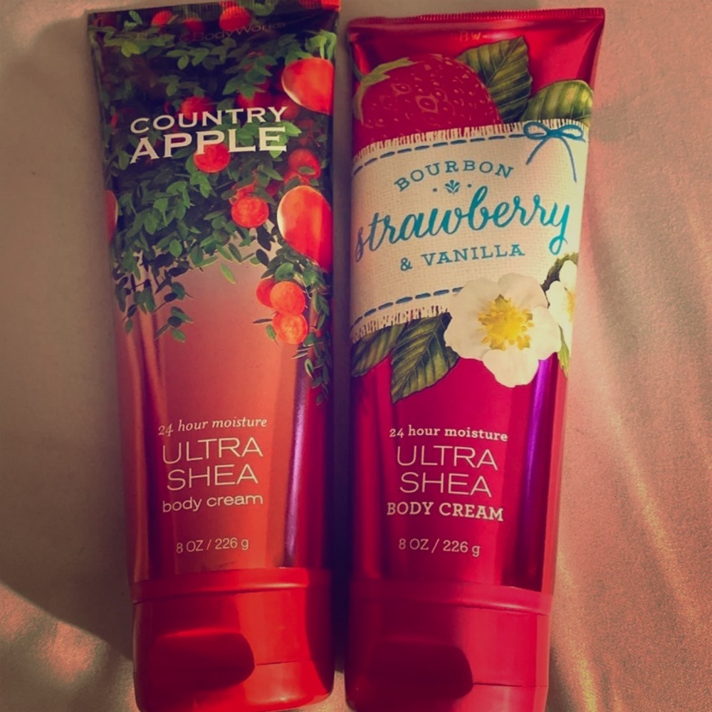 Bath and body works body cream lot